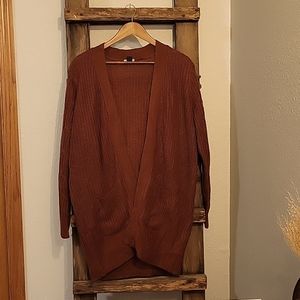 Daytrip burgandy cardigan